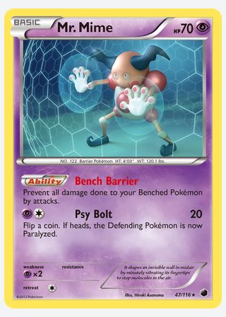 Mr. Mime — catalogusbeeld