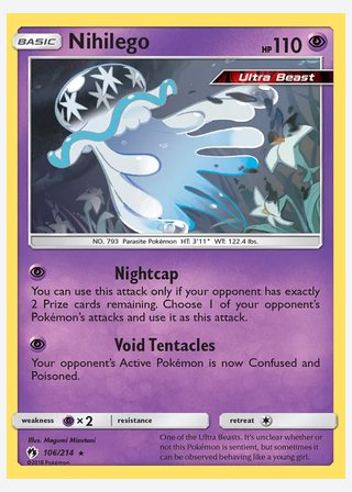 Nihilego — catalogusbeeld
