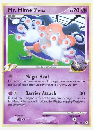 Mr. Mime E4 — catalogusbeeld
