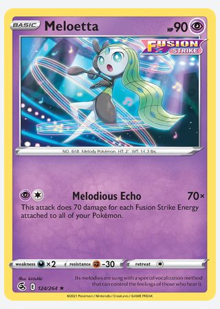 Meloetta — catalogusbeeld