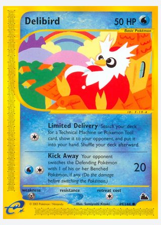 Delibird — catalogusbeeld