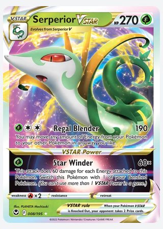 Serperior VSTAR — catalogusbeeld