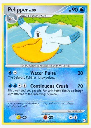 Pelipper — catalogusbeeld