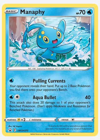 Manaphy — catalogusbeeld