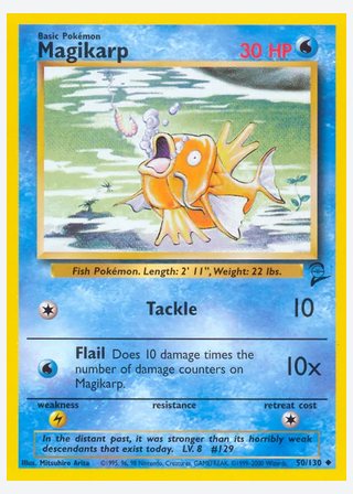 Magikarp — catalogusbeeld