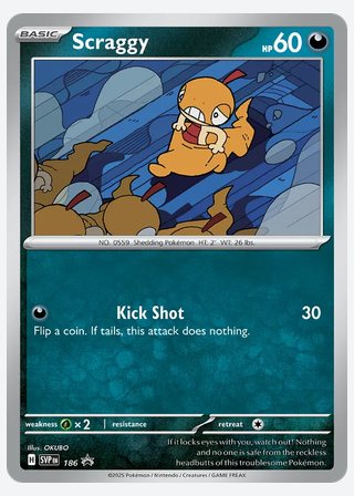 Scraggy — catalogusbeeld