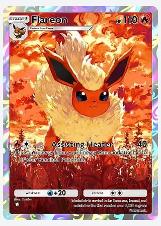 Flareon — catalogusbeeld