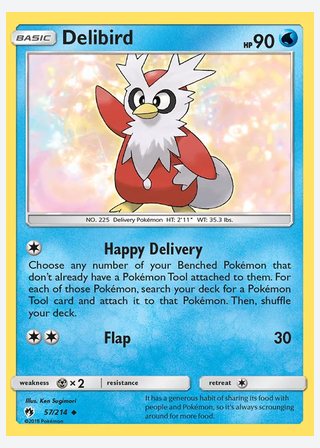 Delibird — catalogusbeeld