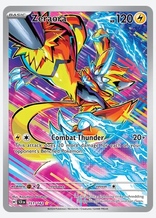 Zeraora — catalogusbeeld