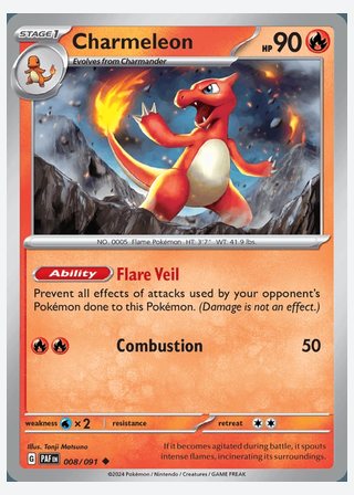 Charmeleon — catalogusbeeld