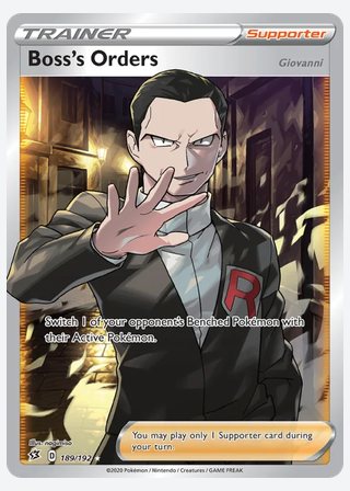 Boss's Orders (Giovanni) — catalogusbeeld