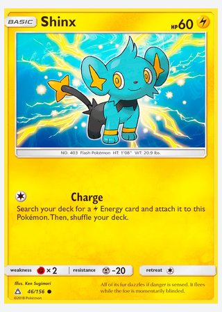 Shinx — catalogusbeeld