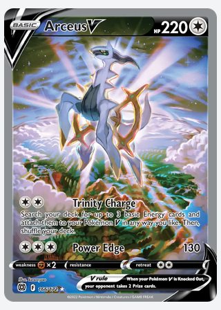 Arceus V — catalogusbeeld