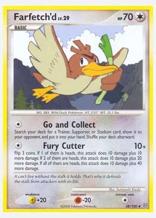 Farfetch'd — catalogusbeeld