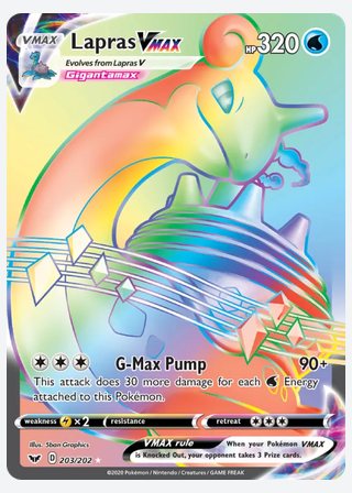 Lapras VMAX — catalogusbeeld
