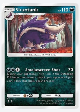 Skuntank — catalogusbeeld