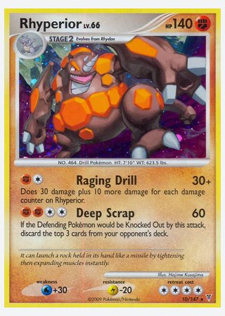 Rhyperior — catalogusbeeld