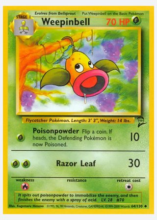 Weepinbell — catalogusbeeld