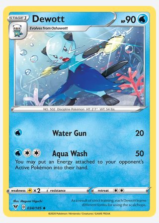 Dewott — catalogusbeeld