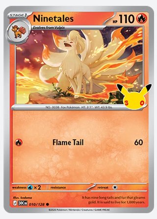 Ninetales — catalogusbeeld