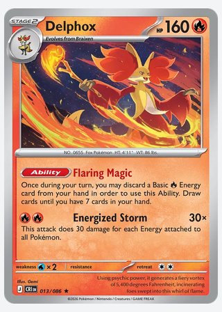 Delphox — catalogusbeeld