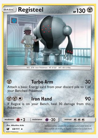 Registeel — catalogusbeeld