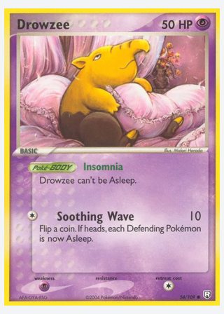 Drowzee — catalogusbeeld