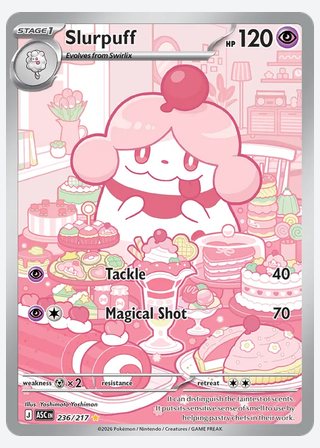 Slurpuff — catalogusbeeld