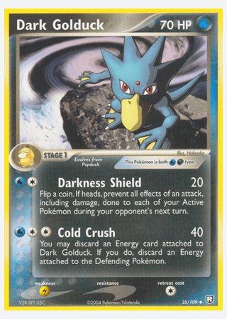 Dark Golduck — catalogusbeeld
