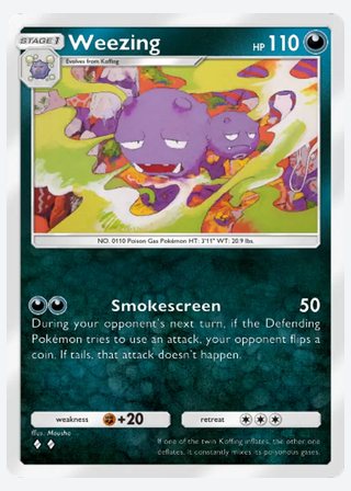 Weezing — catalogusbeeld