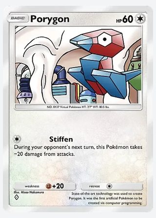 Porygon — catalogusbeeld