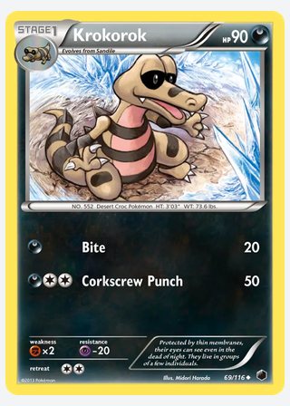 Krokorok — catalogusbeeld
