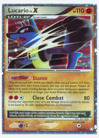 Lucario — catalogusbeeld