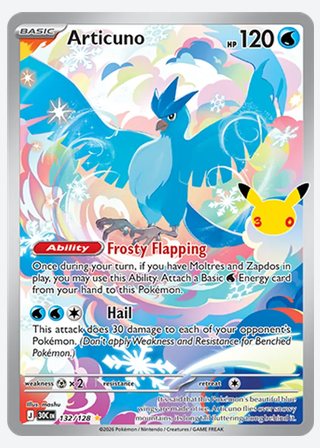 Articuno — catalogusbeeld