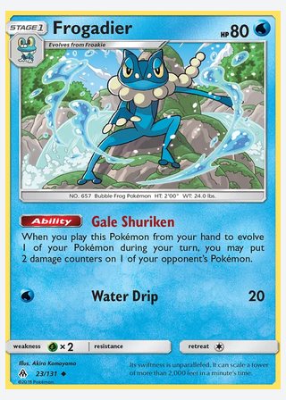 Frogadier — catalogusbeeld