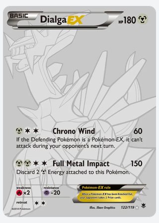 Dialga EX — catalogusbeeld