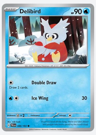 Delibird — catalogusbeeld
