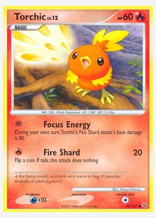 Torchic — catalogusbeeld