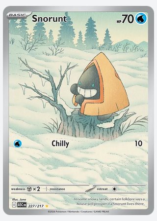 Snorunt — catalogusbeeld