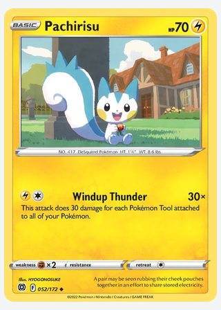 Pachirisu — catalogusbeeld