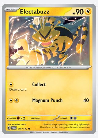 Electabuzz — catalogusbeeld