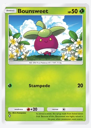 Bounsweet — catalogusbeeld