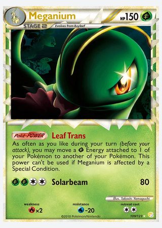 Meganium — catalogusbeeld