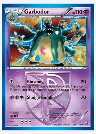 Garbodor — catalogusbeeld