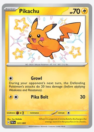 Pikachu — catalogusbeeld