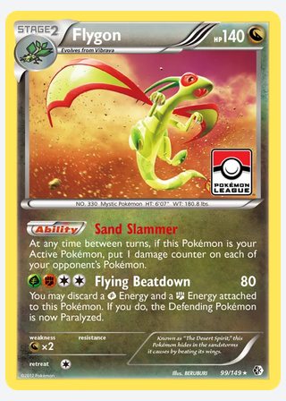 Flygon — catalogusbeeld