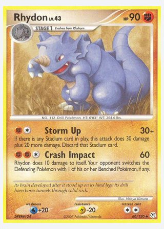 Rhydon — catalogusbeeld