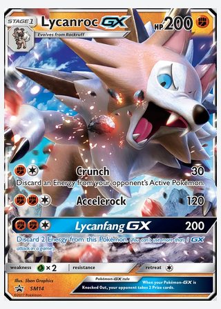Lycanroc GX — catalogusbeeld