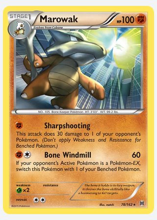 Marowak — catalogusbeeld