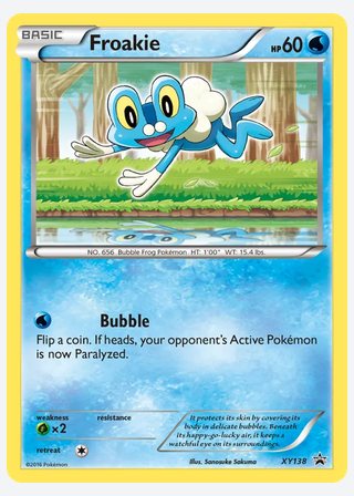 Froakie — catalogusbeeld